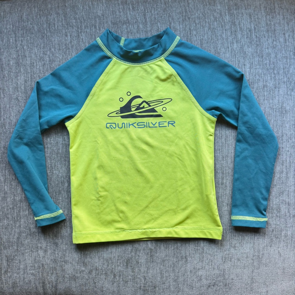Quiksilver toddler boys rash guard - 3T